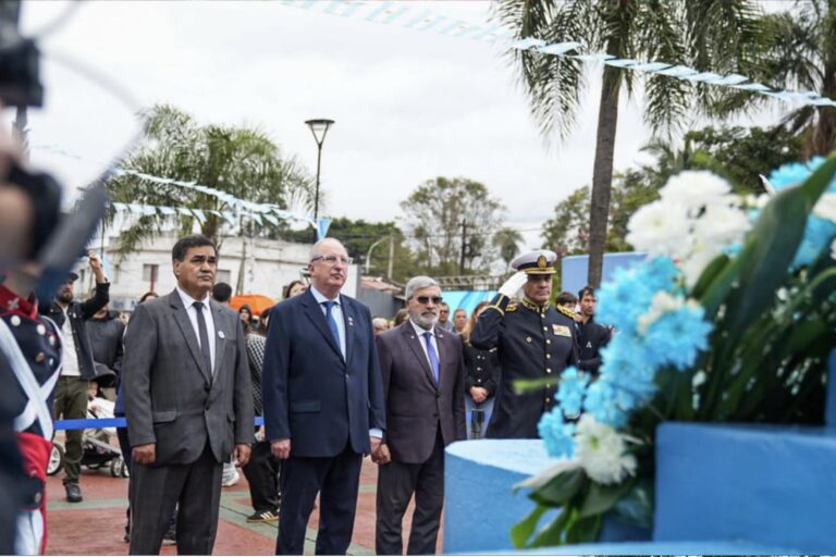 San Ignacio fue escenario del acto central por un nuevo aniversario del 25 de Mayo